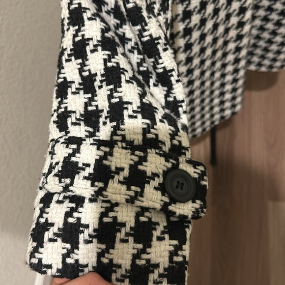 Houndstooth Pea Coat - Picture 6 of 7
